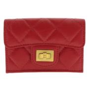 Chanel Vintage Pre-owned Laeder plnbcker Red, Dam