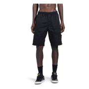 Stone Island Svarta Cargo Bermuda Shorts Black, Herr