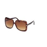 Tom Ford Gradient Brown Solglasögon Ft1156 Brown, Dam