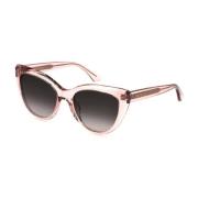 Twinset Rosa Acetat Solglasögon med Bruna Linser Pink, Dam