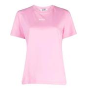 Msgm Rosa T-shirts och Polos Pink, Dam