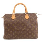 Louis Vuitton Vintage Pre-owned Canvas handvskor Brown, Dam