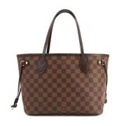 Louis Vuitton Vintage Pre-owned Canvas axelremsvskor Brown, Dam