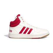 Adidas Basketboll-inspirerad Mid-Top Sneaker Red, Herr