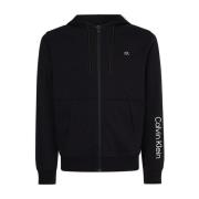 Calvin Klein Hoodie tillverkad av material Black, Herr