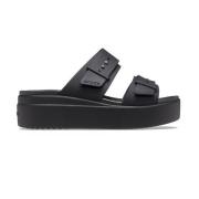 Crocs Elegant Stil Kil Sandaler Black, Dam