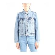 Levi's Klassisk Denimjacka Blue, Dam