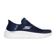 Skechers Komfort Slip-ons Flex Stödjande Sneaker Blue, Dam