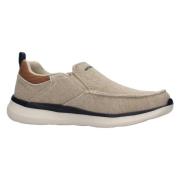 Skechers Avslappnad Komfort Slip-On Sko Beige, Herr