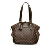 Louis Vuitton Vintage Pre-owned Canvas louis-vuitton-vskor Brown, Dam