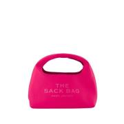 Marc Jacobs Rosa Läder Mini Säck Väska Pink, Dam