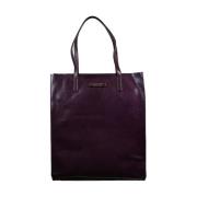 The Bridge Lila Axelväska Myrrh Shopper Purple, Dam