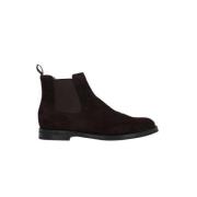 Church's Brun Mocka Chelsea Boots Full-Brogue Brown, Dam