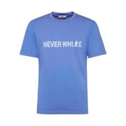 Premiata Vit bomull T-shirt Blue, Herr