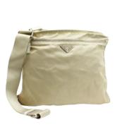 Prada Vintage Pre-owned Laeder prada-vskor Beige, Dam