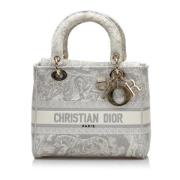 Dior Vintage Pre-owned Canvas handvskor Multicolor, Dam