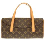 Louis Vuitton Vintage Pre-owned Canvas louis-vuitton-vskor Brown, Dam