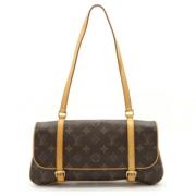 Louis Vuitton Vintage Pre-owned Canvas louis-vuitton-vskor Brown, Dam