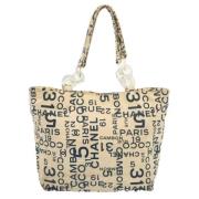 Chanel Vintage Pre-owned Canvas totevskor Multicolor, Dam