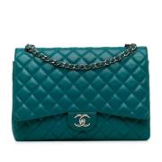 Chanel Vintage Pre-owned Laeder chanel-vskor Blue, Dam