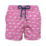 MC2 Saint Barth Herr Badkläder Badshorts Pink, Herr