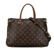 Louis Vuitton Vintage Pre-owned Canvas louis-vuitton-vskor Brown, Dam