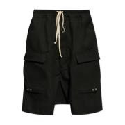 Rick Owens Shorts `Pods` Black, Herr