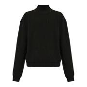 Rick Owens Turtle Sweater Black, Herr