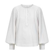 Alchemist Romantisk BCI-bomull Heath-skjorta White, Dam