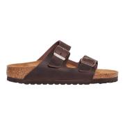 Birkenstock Sammetstofflor Brown, Dam