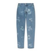 Carhartt Wip Jeans med ett mönster Blue, Herr