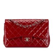 Chanel Vintage Pre-owned Laeder axelremsvskor Red, Dam