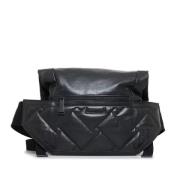 Bottega Veneta Vintage Pre-owned Laeder crossbodyvskor Black, Dam