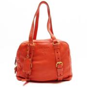 Prada Vintage Pre-owned Laeder prada-vskor Orange, Dam