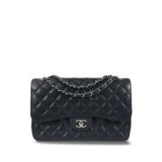 Chanel Vintage Pre-owned Laeder axelremsvskor Black, Dam