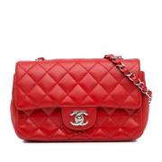 Chanel Vintage Pre-owned Laeder chanel-vskor Red, Dam