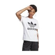 Adidas Trefoil Tee White, Dam