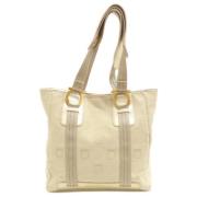 Salvatore Ferragamo Pre-owned Pre-owned Tyg handvskor Beige, Dam