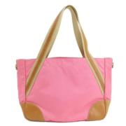 Prada Vintage Pre-owned Tyg prada-vskor Pink, Dam