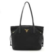 Prada Vintage Pre-owned Tyg prada-vskor Black, Dam