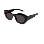 Saint Laurent Elegant Solglasögon med UV-skydd Black, Dam