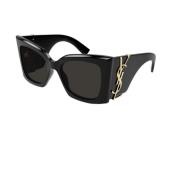 Saint Laurent Monogram Acetat solglasögon i säsongens färger Black, Da...