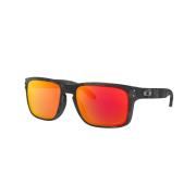 Oakley Holbrook Solglasögon Svart Orange Spegel Multicolor, Herr