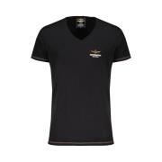 Aeronautica Militare Svart Bomullsunderkläder, Kortärmad T-shirt Black...