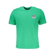 North Sails Tryckt Logot-shirt Green, Herr