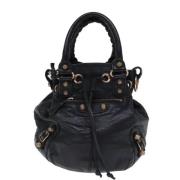 Balenciaga Vintage Pre-owned Laeder balenciaga-vskor Black, Dam