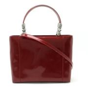 Dior Vintage Pre-owned Tyg dior-vskor Red, Dam