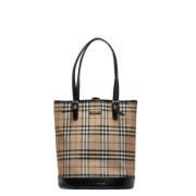 Burberry Vintage Pre-owned Canvas totevskor Beige, Dam