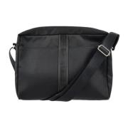 Hermès Vintage Pre-owned Tyg axelremsvskor Black, Dam