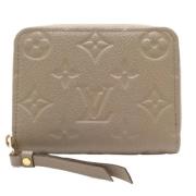 Louis Vuitton Vintage Pre-owned Tyg plnbcker Beige, Dam